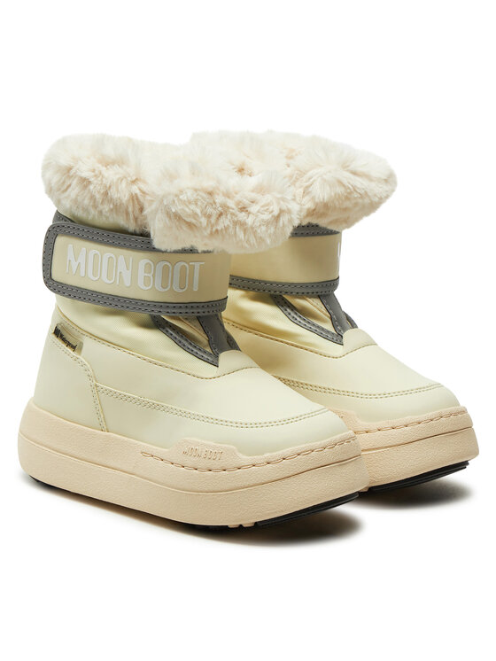 Moon Boot Moon Boot Μπότες Χιονιού Junior Park Strap 80D3440030 Μπεζ
