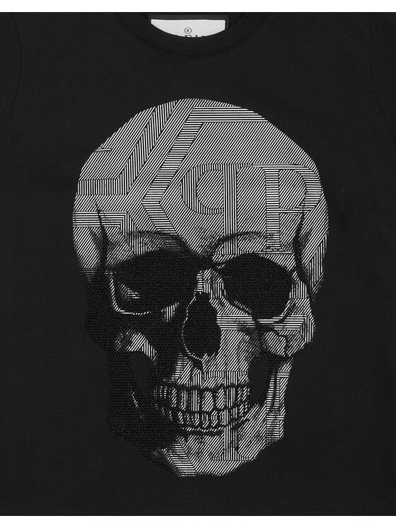 PHILIPP PLEIN PHILIPP PLEIN T-Shirt 28203 Czarny Regular Fit