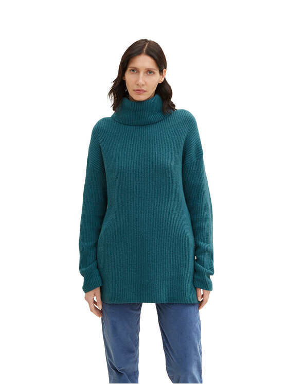 Pull-Over Femme Tom Tailor - Rayures Délavées, Encolure Bateau, Manches Longues - Taille XS à 3XL - 12
