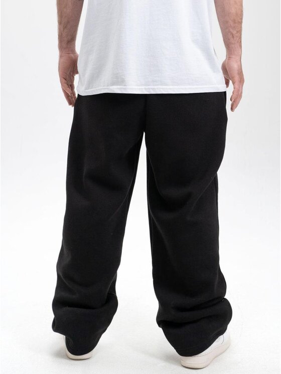 Marvel Marvel Spodnie dresowe Baggy Męskie Czarne Marvel Punisher Small Logo XL Czarny Baggy Fit