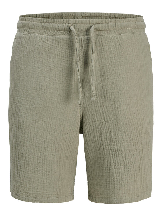 Jack & Jones Jack & Jones Szorty materiałowe Jaiden 12274758 Khaki Relaxed Fit