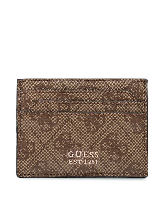 Guess Guess Etui na karty kredytowe Slg Recap SWSG85 00350 Beżowy