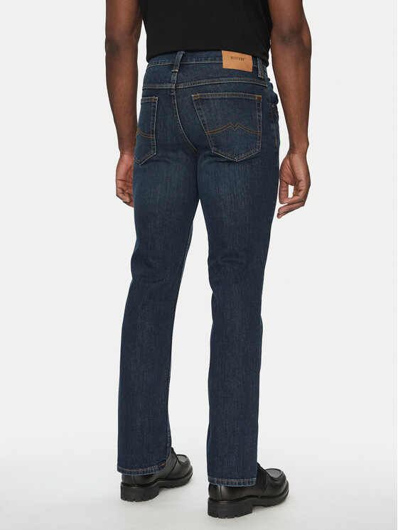 Mustang Mustang Jeansy Tramper 1013717 Granatowy Straight Leg