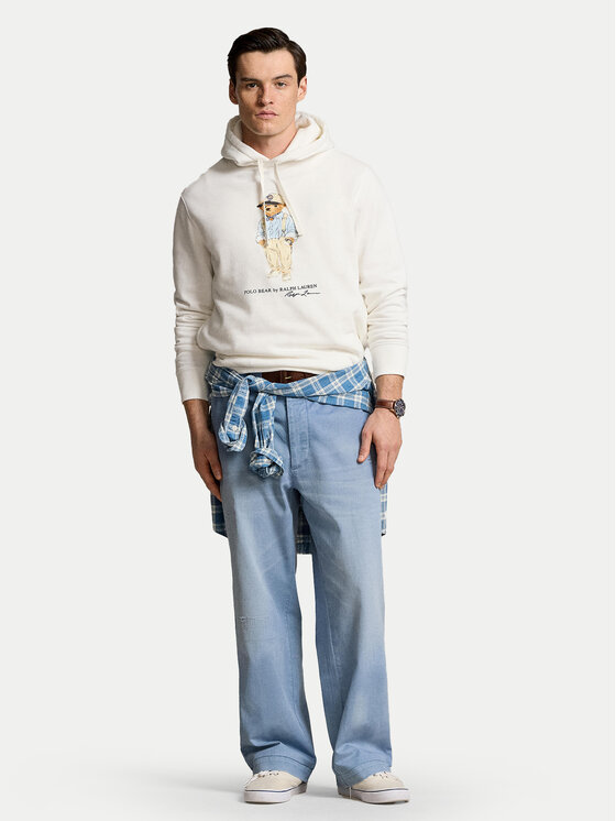Polo Ralph Lauren Polo Ralph Lauren Majica dugih rukava 710853309035 Écru Regular Fit