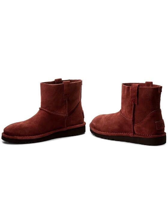 Ugg niegowce W Classic Unlined Mini 1017532 Bordowy Modivo.pl