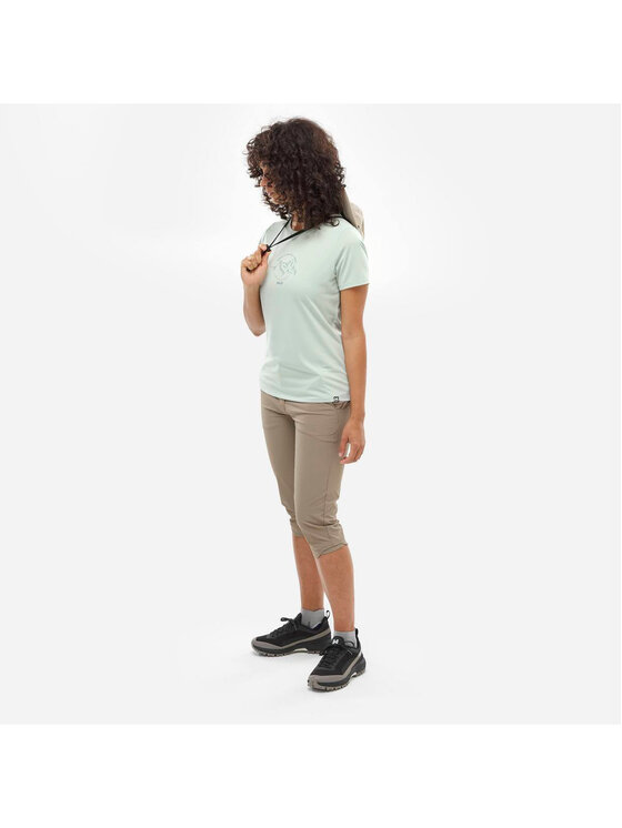 Millet Millet T-Shirt Ubic Light Ts Ss W Zielony Active Fit