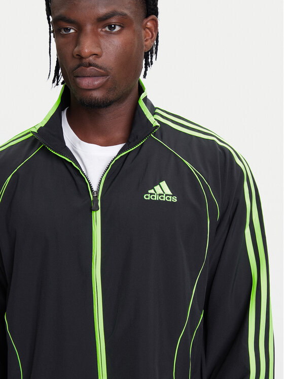 adidas adidas Bluza Teamgeist adicolor JW5866 Czarny Loose Fit