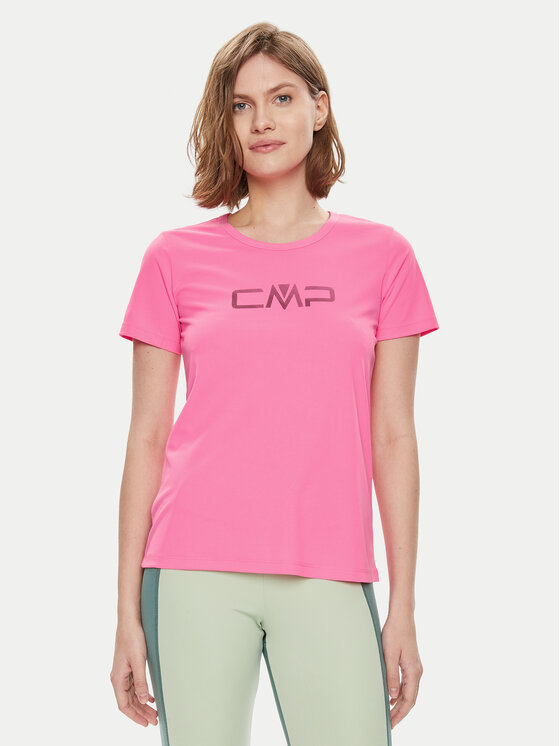 CMP CMP Techniniai marškinėliai 39T5676P Rožinė Regular Fit