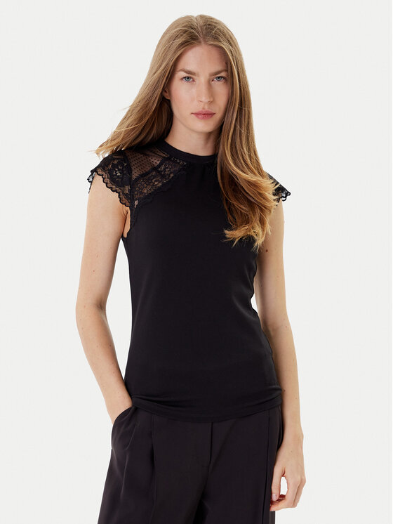 Morgan Morgan Halenka 252-DODO Černá Slim Fit