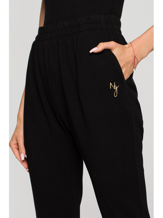 Made of Emotion Made of Emotion Pantaloni da tuta M692 Nero Active Fit