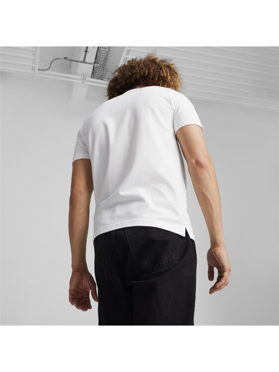 Puma Puma Polo 624154 Biały Regular Fit