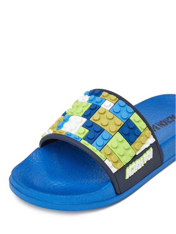 Action Boy Action Boy Шльопанці P3047043K Голубий