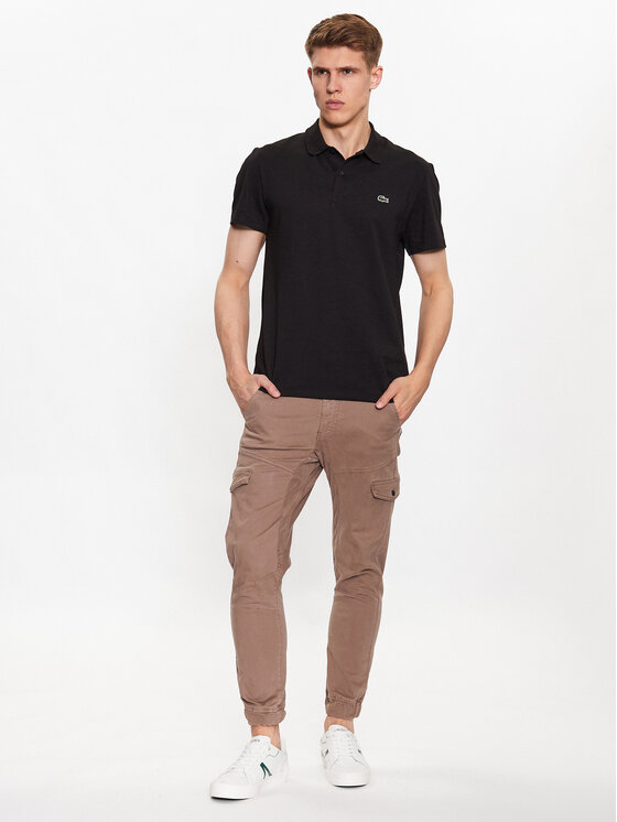 Lacoste Lacoste Poloshirt DH0783 Schwarz Regular Fit