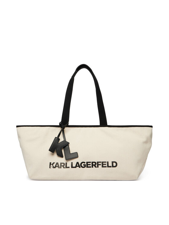 KARL LAGERFELD KARL LAGERFELD Kabelka B2W50017 Světle béžová