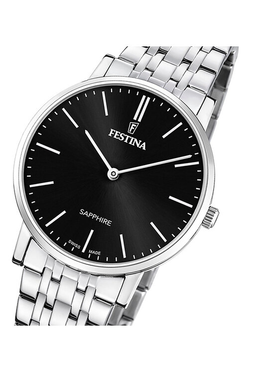 Festina Festina Zegarek F20045-4 Srebrny