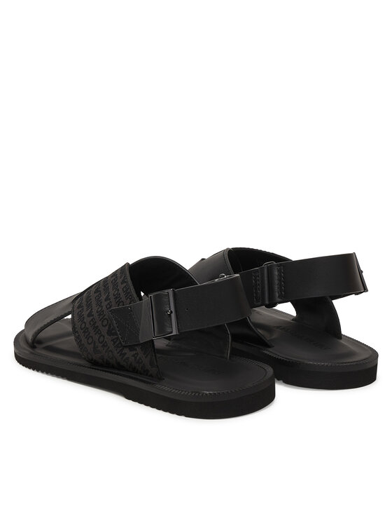Emporio Armani Emporio Armani Sandale EM004323 AF25617 MC012 Crna