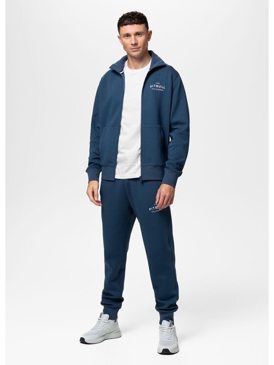 PITBULL PITBULL Bluza SAMPSON Niebieski Regular Fit