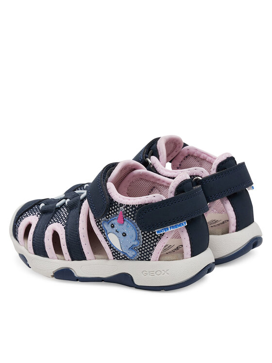 Geox Geox Sandały B Sandal Multy B550DA 0AS50 CF48T S Granatowy