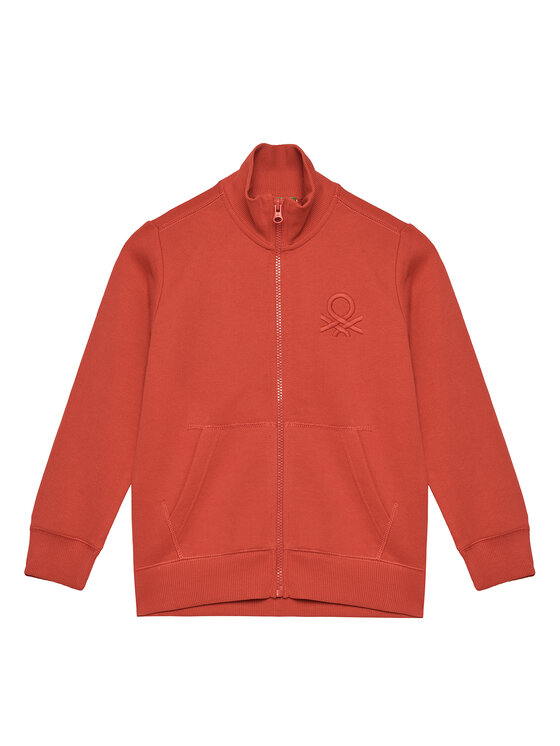 United Colors Of Benetton United Colors Of Benetton Pulóver 3J68C501B Piros Regular Fit
