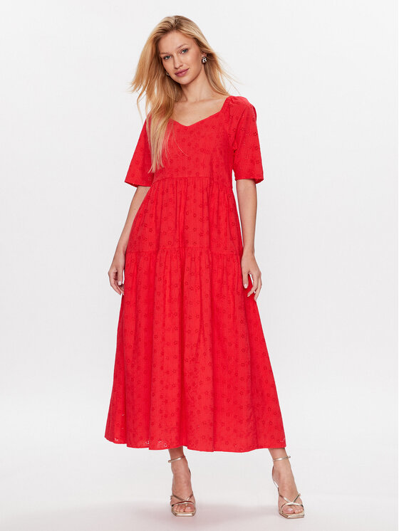 YAS YAS Vsakodnevna obleka 26029550 Roza Loose Fit