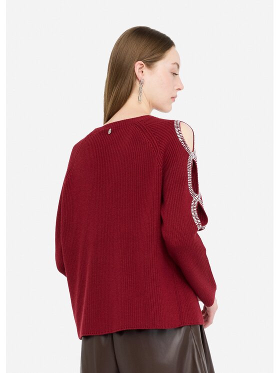 Liu Jo Liu Jo Maglione MF5486MA85Q91650 Rosso Regular Fit