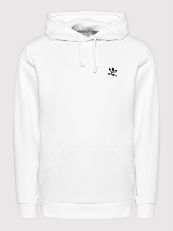 adidas adidas Μπλούζα adicolor Essentials Trefoil H34649 Λευκό Regular Fit