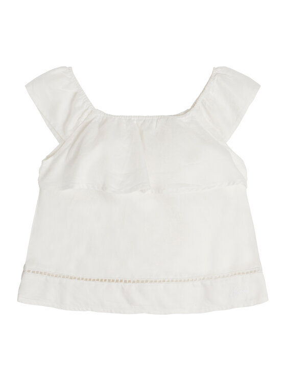 Guess Guess Blūze J3GH01 WE8R0 Balts Regular Fit