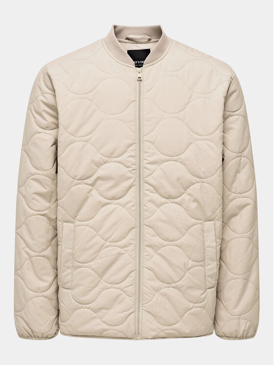 Only & Sons Only & Sons Μπουφάν μεταβατικό Art. 22027456 Μπεζ Regular Fit