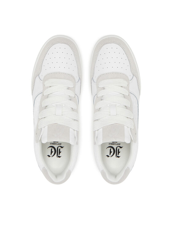 Just Cavalli Just Cavalli Sneakers 78RA3ST3 ZPB00 Alb