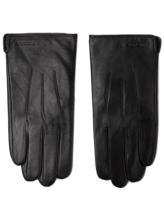 Damenhandschuhe WITTCHEN, Größe XL Schwarz 39-6L-308-1
