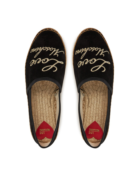 LOVE MOSCHINO LOVE MOSCHINO Espadryle JA10272G0MIG0000 Czarny