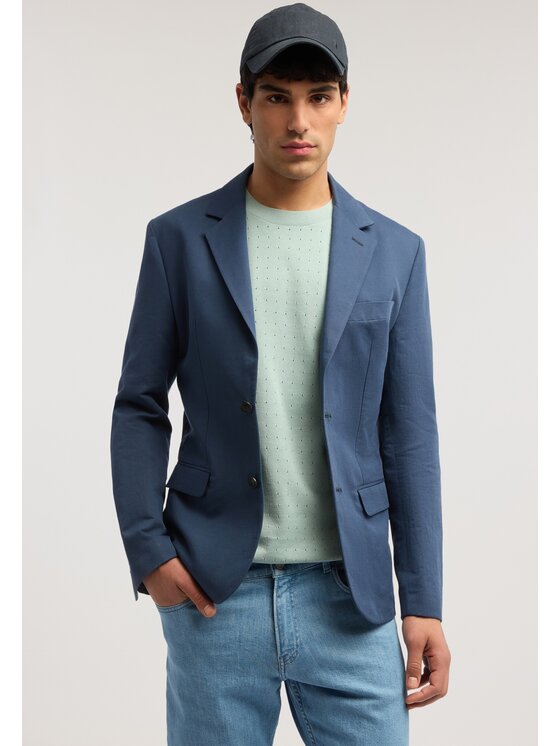 Trussardi Trussardi Sweter M0588000063N014 Turkusowy Regular Fit