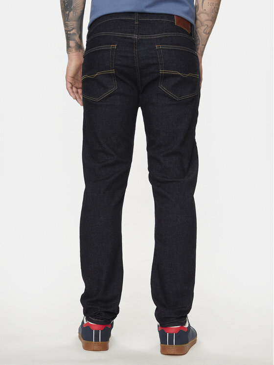 Pepe Jeans Pepe Jeans Traperice PM207388 Tamnoplava Slim Fit
