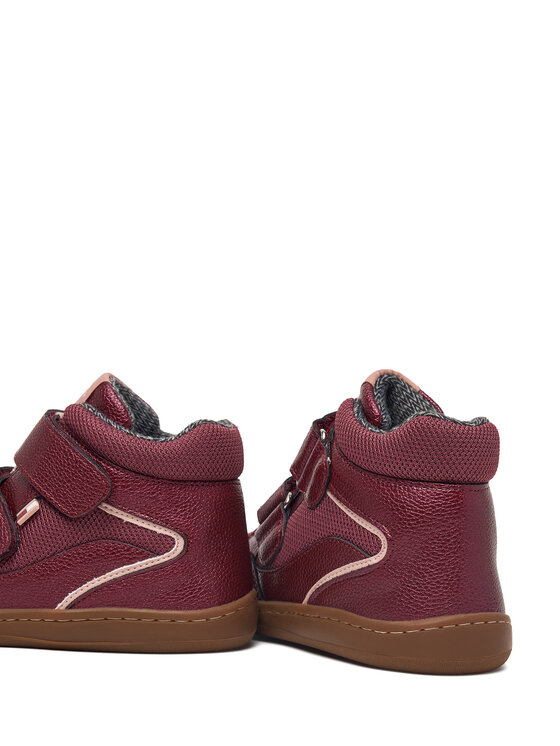 Tommy Hilfiger Tommy Hilfiger Snīkeri High Top Velcro Sneaker T1AH-35071-0525356 S Bordo