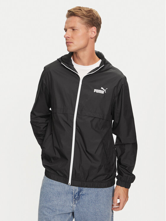 Puma Puma Vetrovka Ess Solid 847484 Čierna Regular Fit