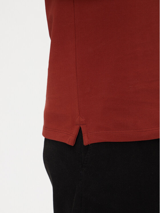 Timberland Timberland Тениска с яка и копчета TB0A6VDP Червен Regular Fit
