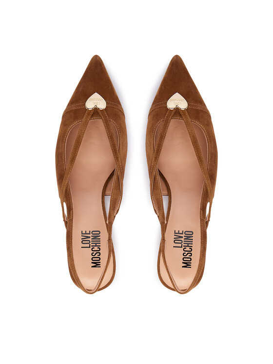 LOVE MOSCHINO LOVE MOSCHINO Lodičky JA10186G1PJA0210 Hnedá