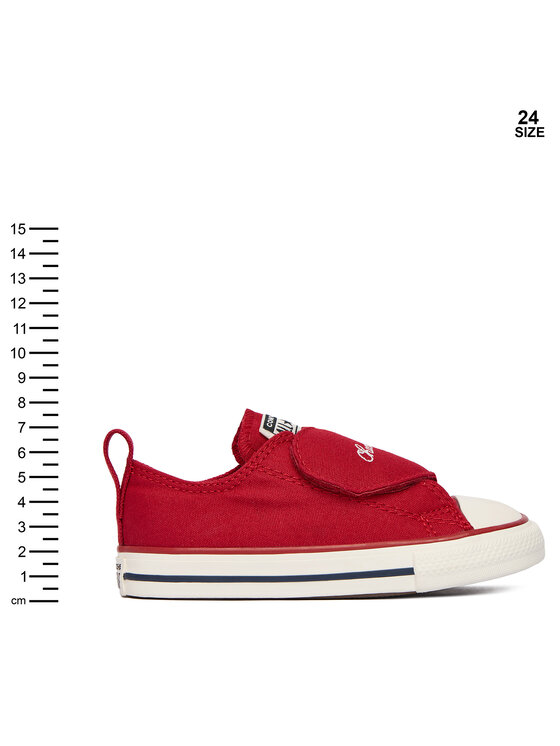 Converse Converse Tornacipő Chuck Taylor All Star One Strap Hearts A19068C Piros