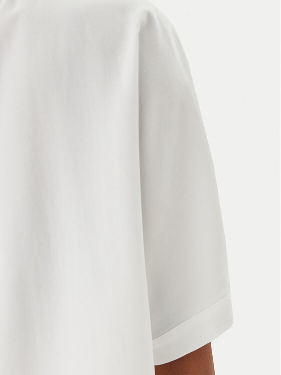 Marc O'Polo Marc O'Polo Bluzka 503 0840 41013 Biały Relaxed Fit
