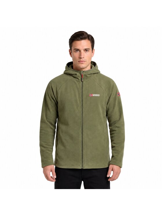 Geographical Norway Geographical Norway Polar WZ3332H/GN-KAKI Zielony Reglan Fit