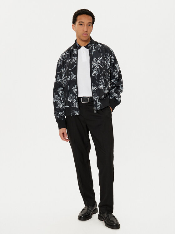 Versace Jeans Couture Versace Jeans Couture Μπουφάν μεταβατικό 78GASD07 CQD92 Μαύρο Regular Fit