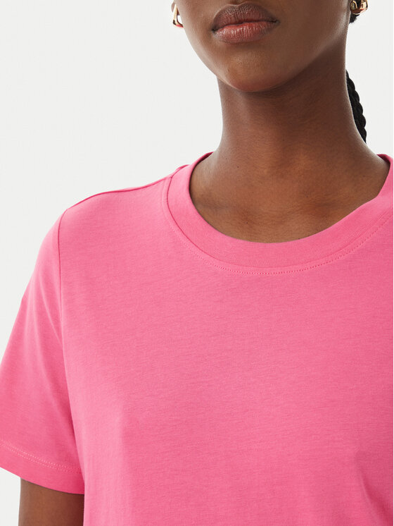 Vero Moda Vero Moda T-shirt Paulina 10316991 Ružičasta Regular Fit