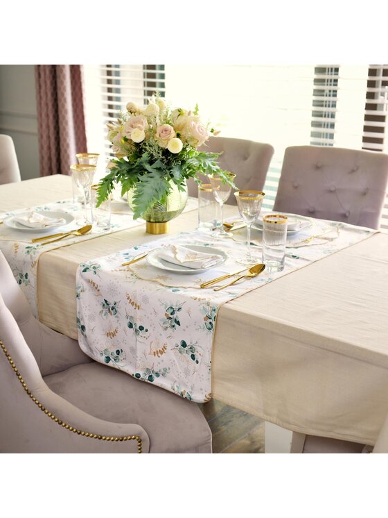 Roseberry Home Roseberry Home Obrus Very Jolly Christmas Zielony