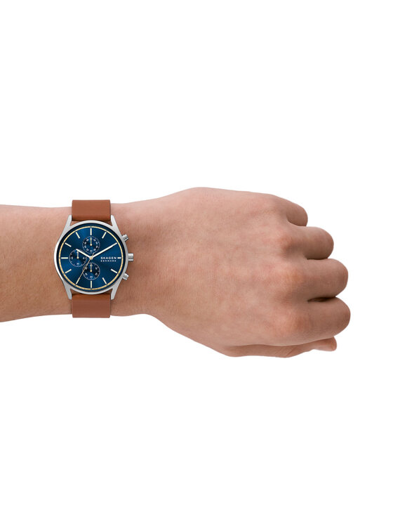 Skagen Skagen Zegarek SKW6916 Brązowy