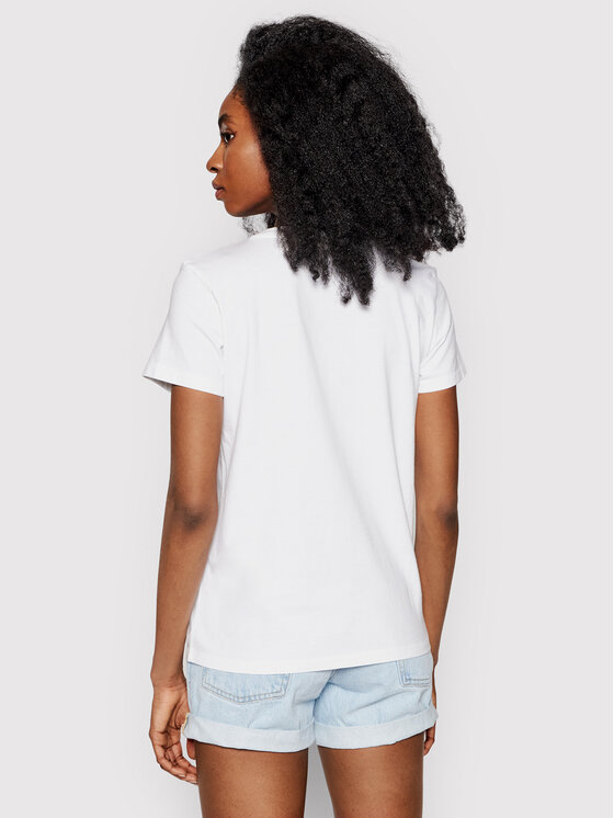 Levi's® Levi's® T-shirt Perfect V-Neck Tee 85341-0002 Bijela Regular Fit