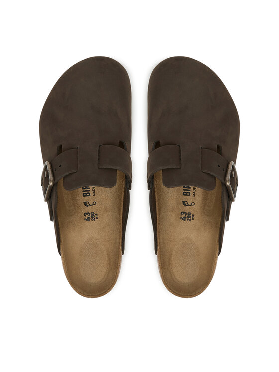 Birkenstock Birkenstock Чехли Boston Wire Buckle 1032760 Тъмнокафяв