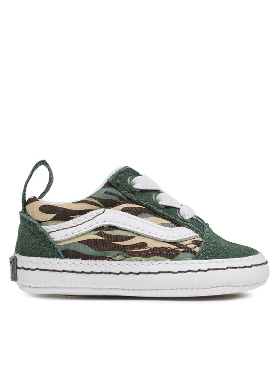 Vans Vans Πάνινα παπούτσια In Old Skool Crib VN0A3U8KBGK1 Πράσινο