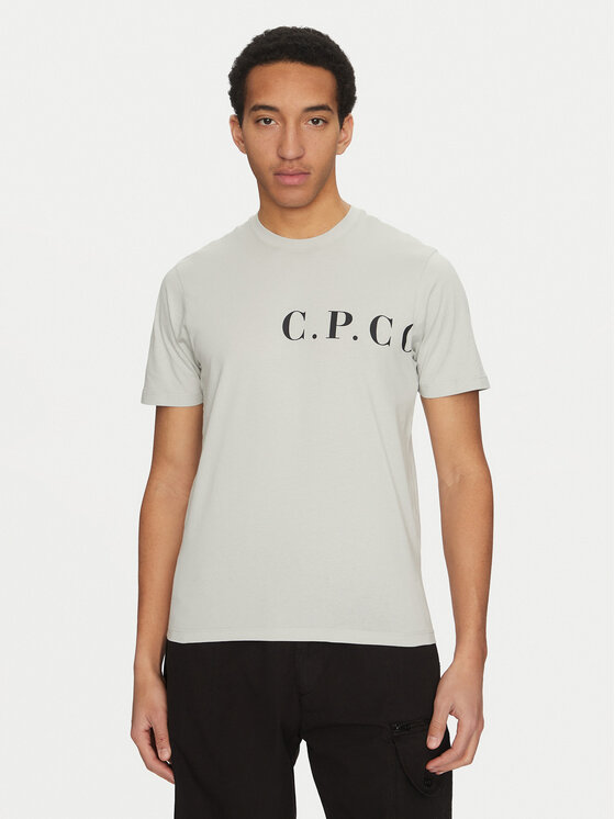 C.P. Company T-shirt 18CMTS139A005100W Blu Regular Fit, taglia : XXL
