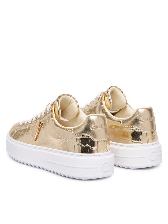 Guess Guess Sneakersy FLFD15 PEL12 Zlatá