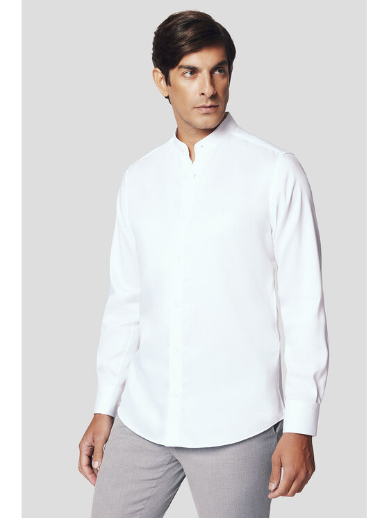 Lancerto Lancerto Koszula Pilar KO073224000004 Biały Slim Fit